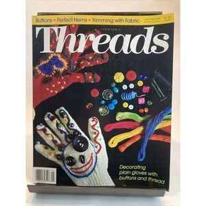 Taunton's Threads Magazine January 1994 #50 See Pics for Articles